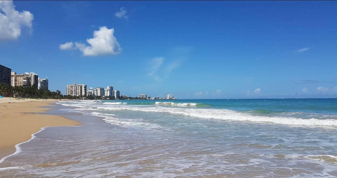 Beach Front Apt Isla Verde 3 Lägenhet San Juan Exteriör bild